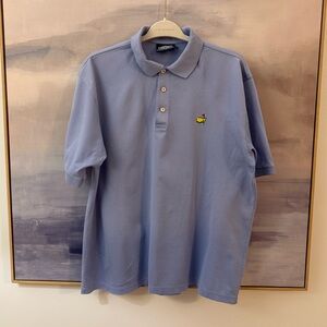 Men's The Masters Periwinkle Blue Polo Golf Shirt